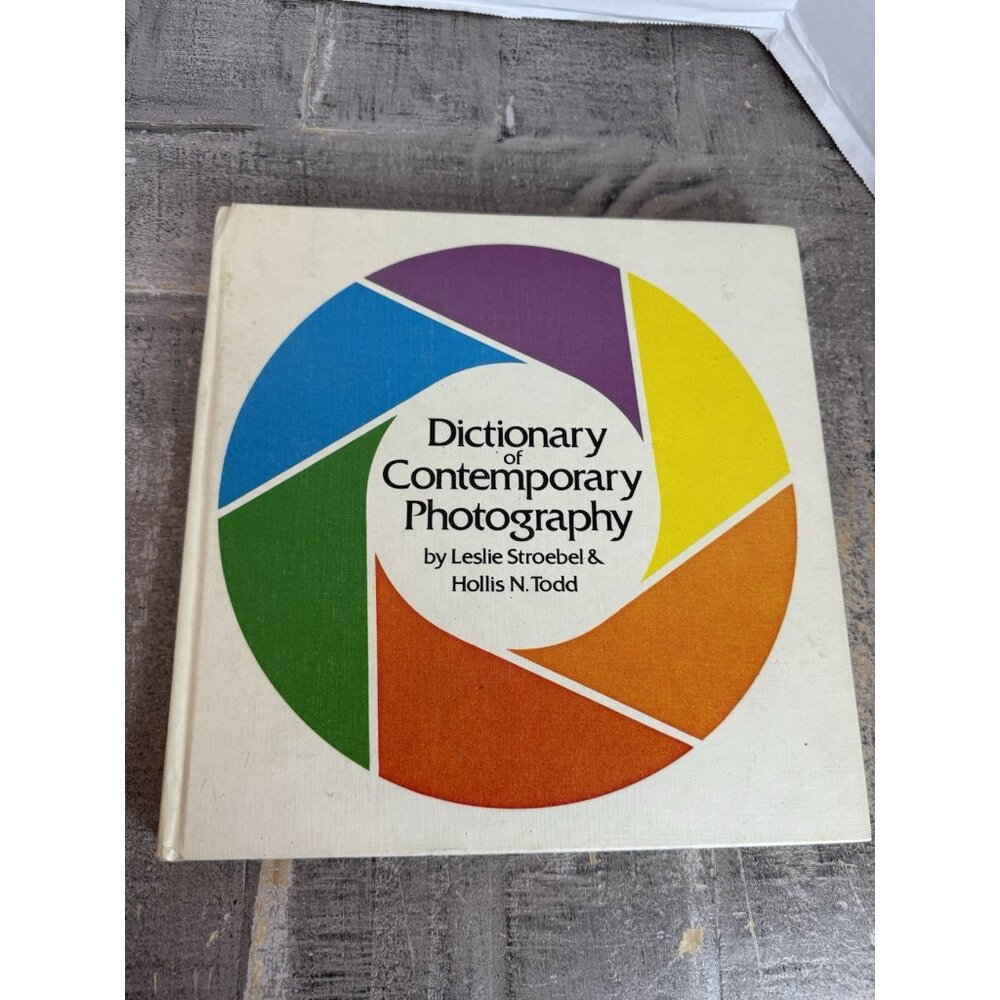 DICTIONARY OF CONTEMPORARY PHOTOGRAPHY (1977 Paperback, Second Printing)
